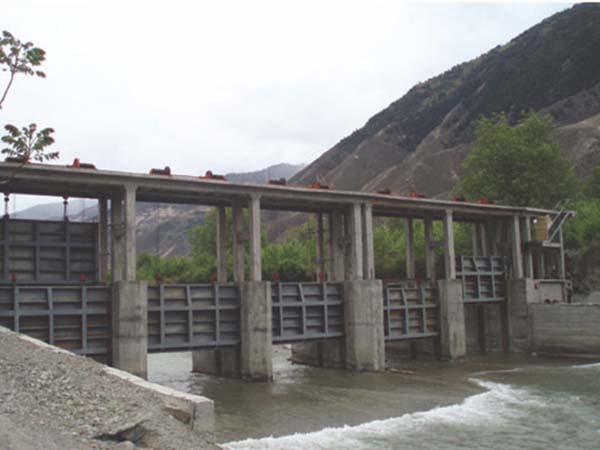 與卷揚(yáng)機(jī)配套鋼閘門